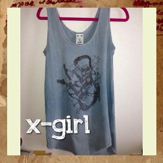 エックスガール(X-girl)のx-girl ロングタンクトップ(Tシャツ(半袖/袖なし))