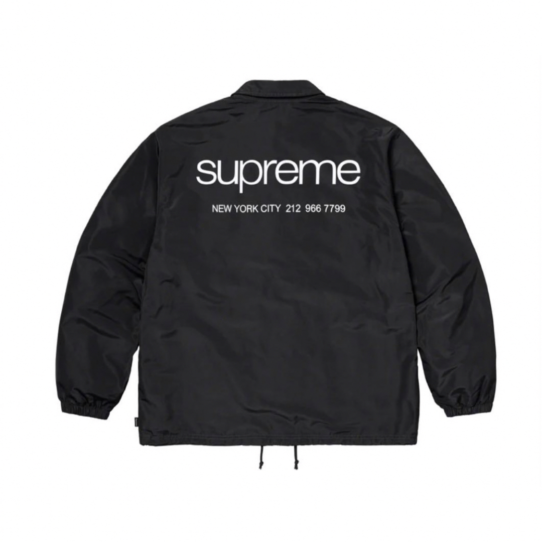 Gジャン/デニムジャケットSupreme New York jacket black Sサイズ