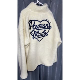 ヒューマンメイド(HUMAN MADE)のHUMAN MADE BOA FLEECE PULLOVER XL(ブルゾン)