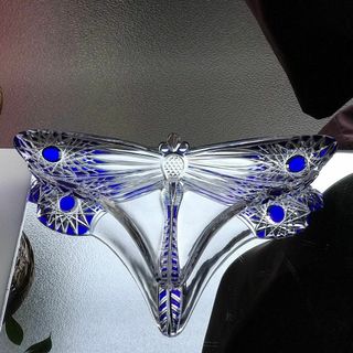 Baccarat - 美術館所蔵品オールドバカラ リベリュールLibelluleトンボ Baccarat - 美術館所蔵品オールドバカラ リベリュールLibelluleトンボ
