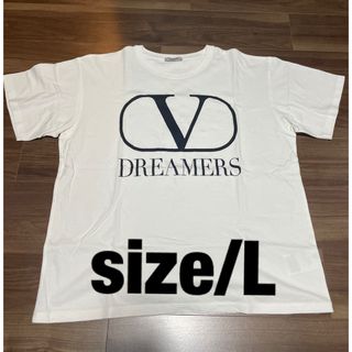 VALENTINO - ヴァレンティノ ブラック×シルバー ロゴ お洒落 Tシャツ