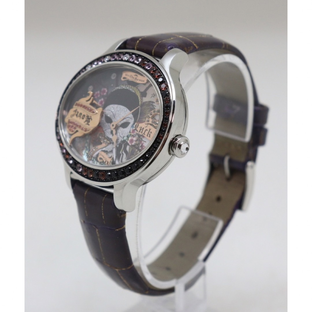 ヴァンデルボーヴェデ　グッドラックベイビー　クォーツ　スカル　シェル文字盤 レディースのファッション小物(腕時計)の商品写真