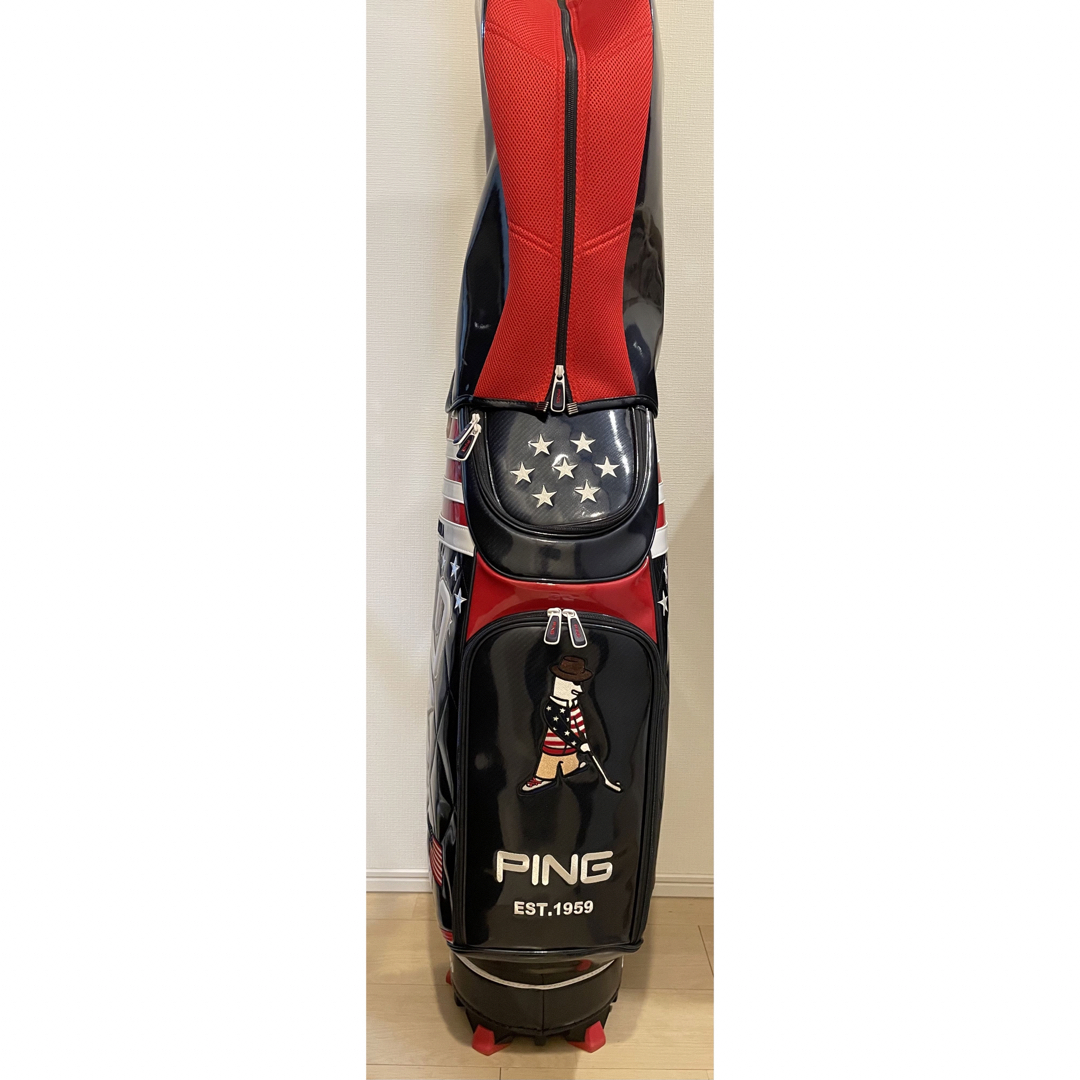 PING(ピン)のPINGキャディバック/ヘッドカバー2点 チケットのスポーツ(ゴルフ)の商品写真