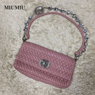 miu miu ❤︎ ナッパクリスタル ❤︎ 2wayバッグ