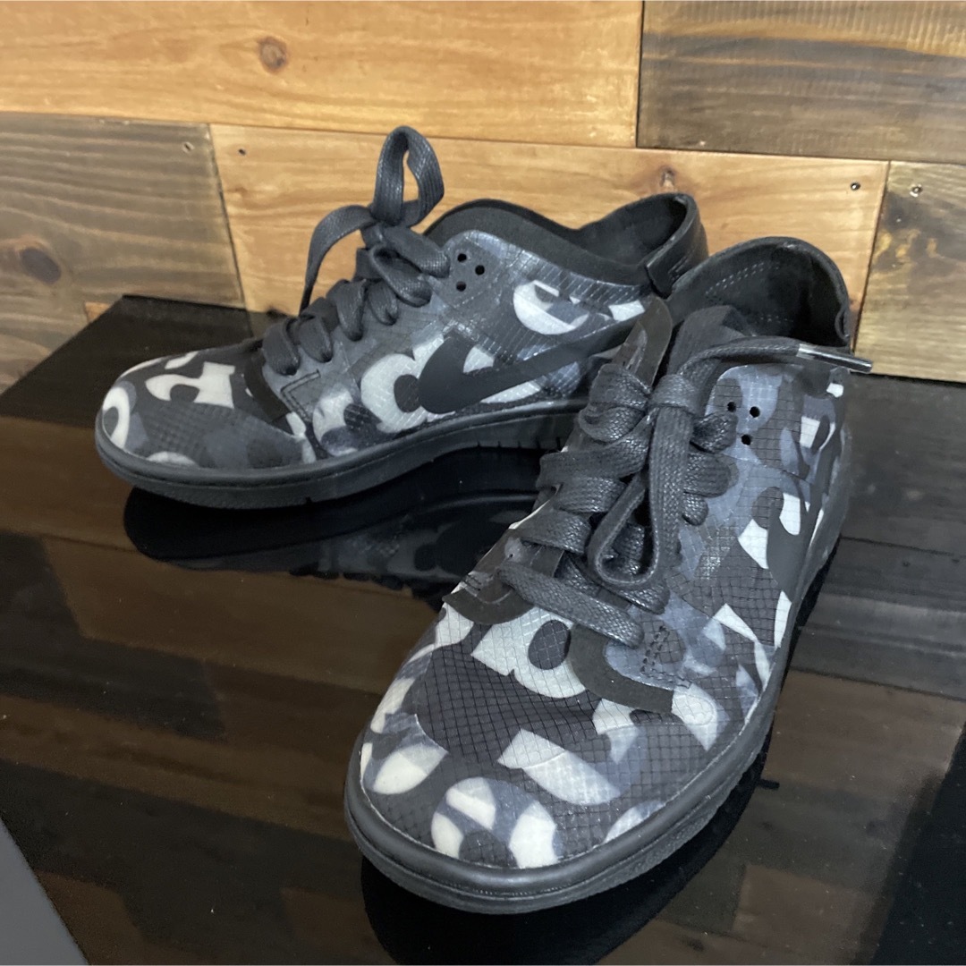 スニーカー【28.0cm】COMME des GARCONS X NIKE Dunk Lo