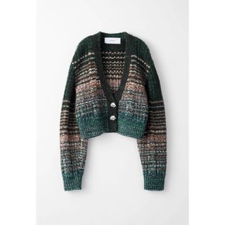 ミューラル(MURRAL)のGradation knit short cardigan(ニット/セーター)