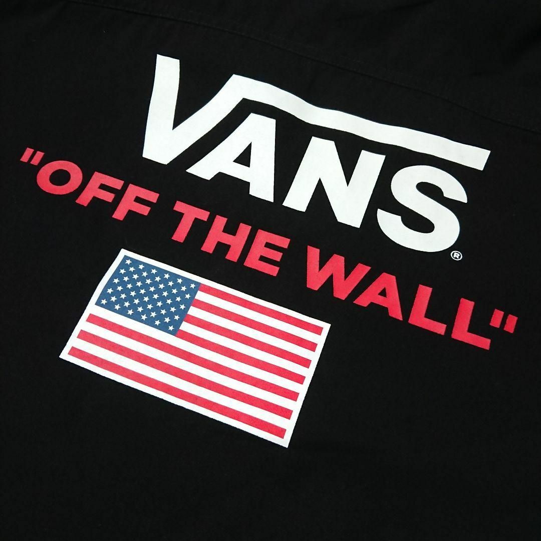 VANS(ヴァンズ)の【VANS】OFF THE WALL フード付きMA-1ジャケットパーカー M メンズのジャケット/アウター(その他)の商品写真