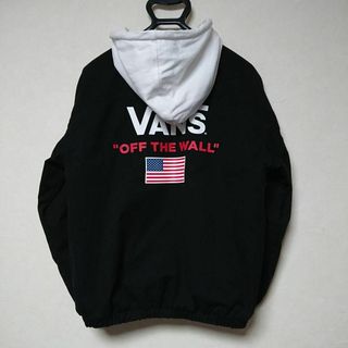 ヴァンズ(VANS)の【VANS】OFF THE WALL フード付きMA-1ジャケットパーカー M(その他)