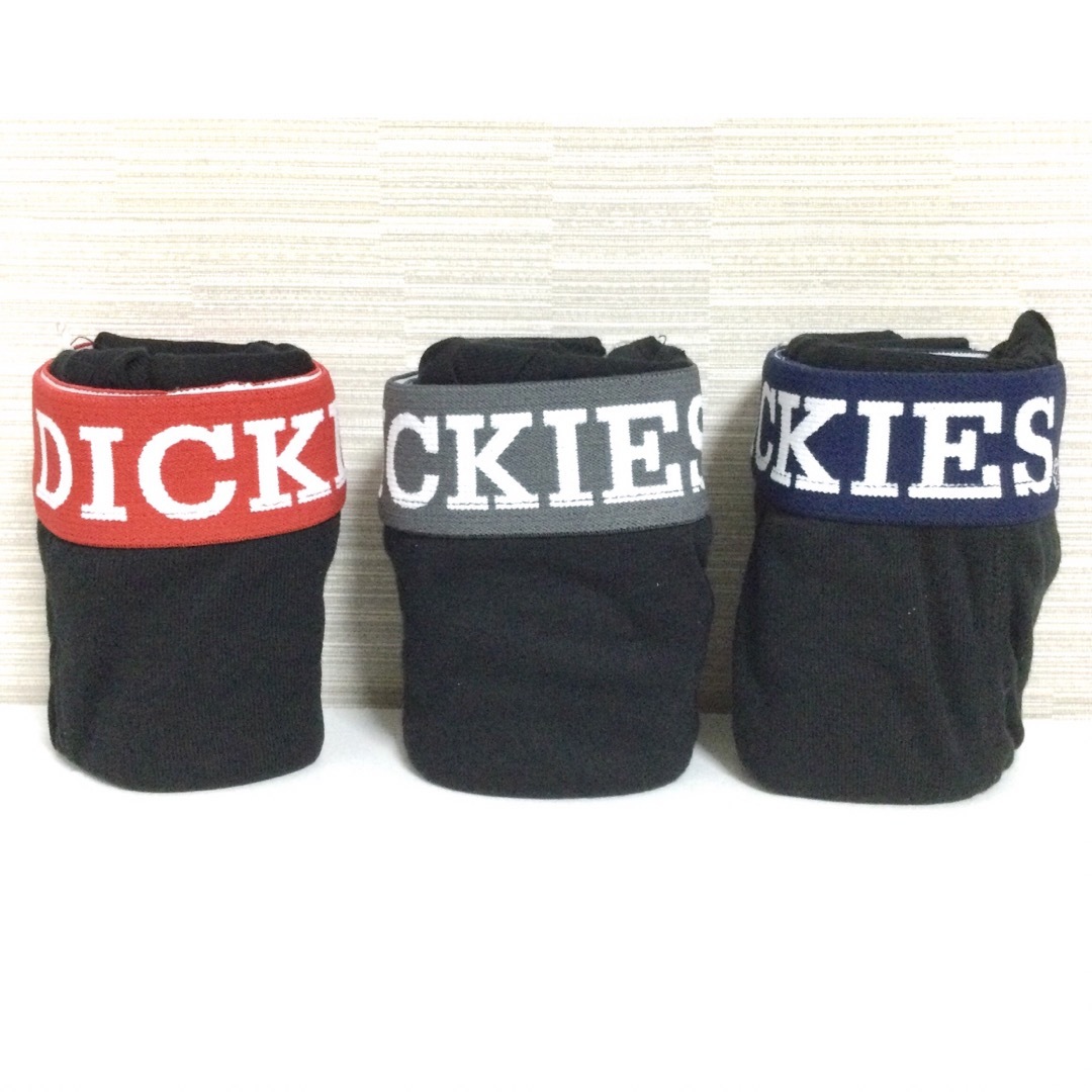 Dickies(ディッキーズ)の【新品】Dickies“ニットボクサーブリーフ”Ｌサイズ3枚セット ディッキーズ メンズのアンダーウェア(ボクサーパンツ)の商品写真