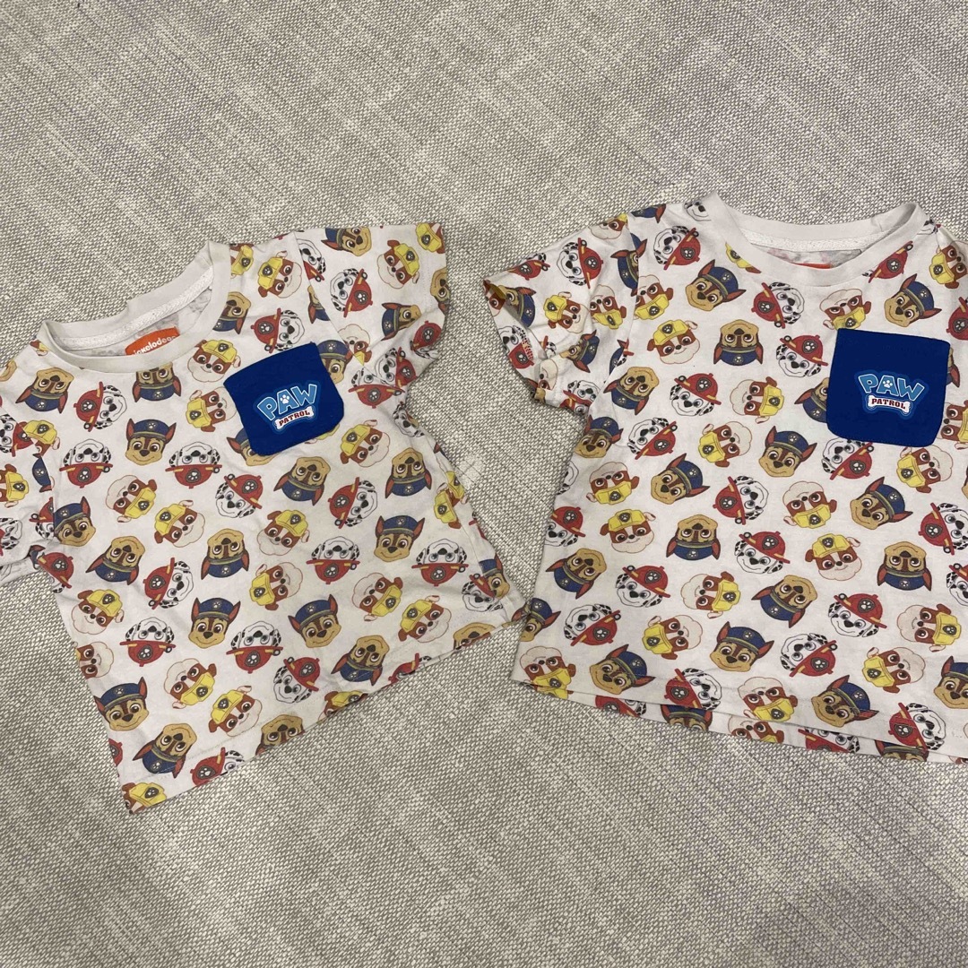 パウパトロール　Tシャツ キッズ/ベビー/マタニティのキッズ服男の子用(90cm~)(Tシャツ/カットソー)の商品写真