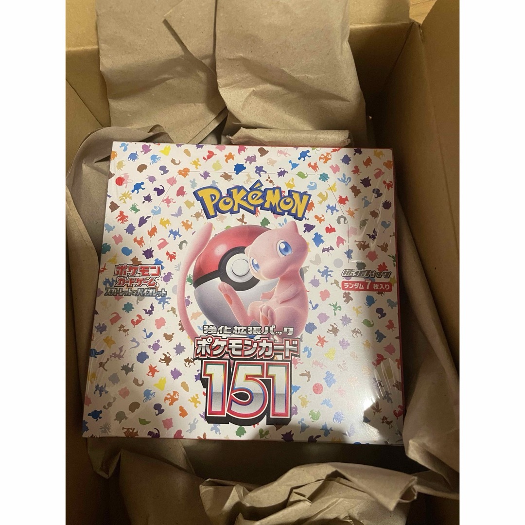 ポケモンカード151 シュリンク付き 未開封 2box