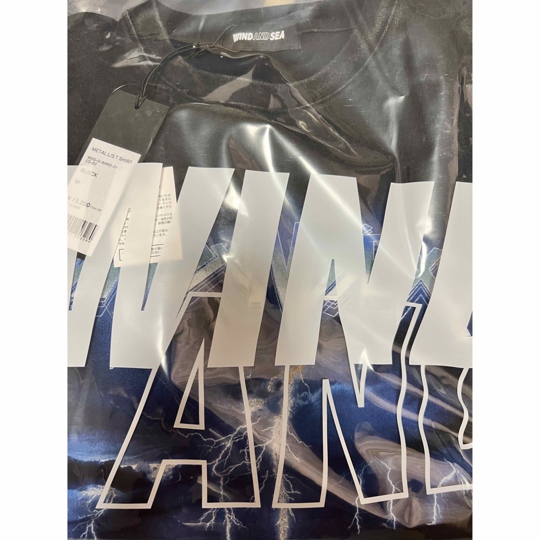 WIND AND SEA Metal L/S T Shirt BLACKの通販 by ねくさん's shop｜ラクマ