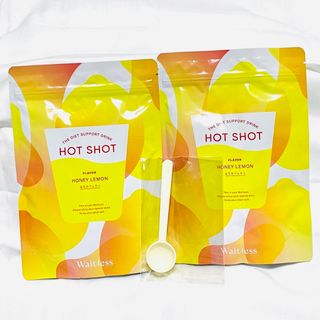 Waitless HOTSHOT はちみつレモン 2袋(ダイエット食品)