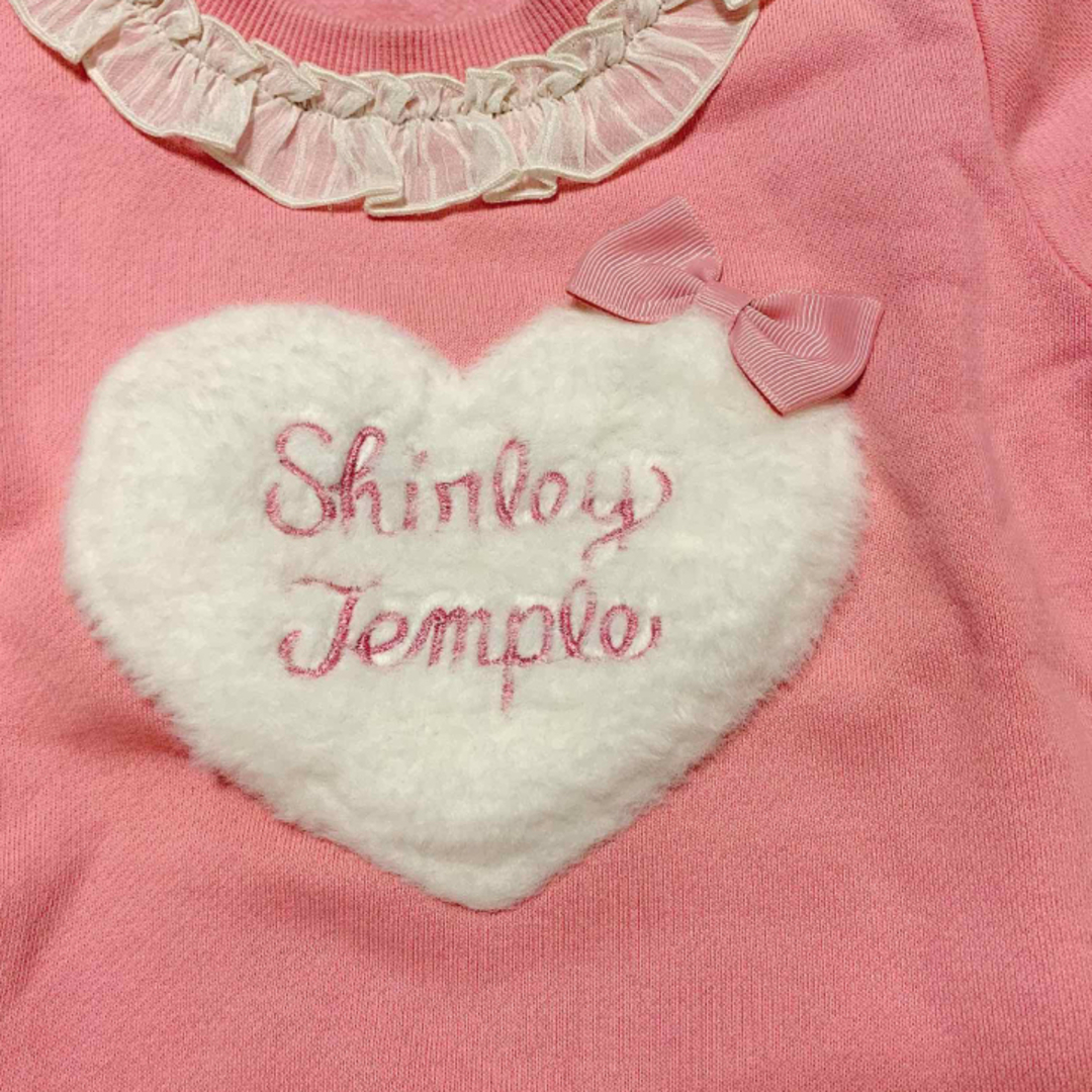 Shirley Temple(シャーリーテンプル)のシャーリーテンプル🎀裏起毛 トレーナー 120 キッズ/ベビー/マタニティのキッズ服女の子用(90cm~)(Tシャツ/カットソー)の商品写真