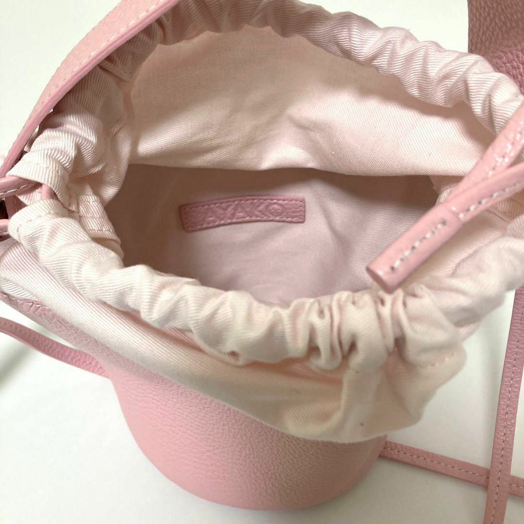 新品　ayako アヤコバッグ　ポタリcotton  pink コットンピンク