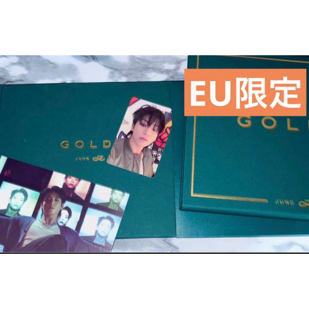 新規購入 グク　jungkook  golden EU  限定　トレカ アイドルグッズ