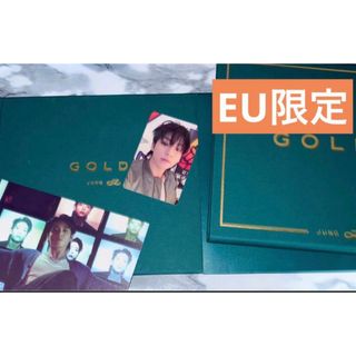 グク　jungkook  golden EU  限定　トレカ(アイドルグッズ)