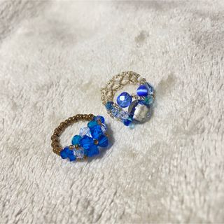 ハンドメイド＊ビーズリング(リング)