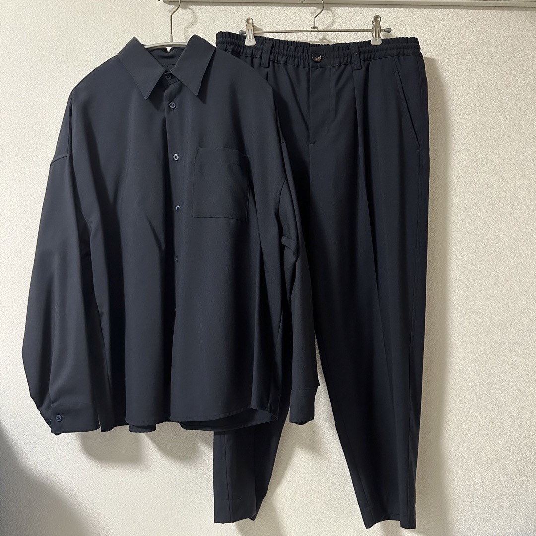 MARNI - MARNI トロピカルウールシャツ パンツ セットアップ 44 MARNI - MARNI トロピカルウールシャツ パンツ セットアップ 44