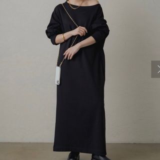 Lounge dress タイトワンピース　ブラウン