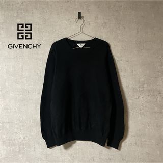 GIVENCHYジバンシー ニット セーター ビッグサイズ グリーンイエロー