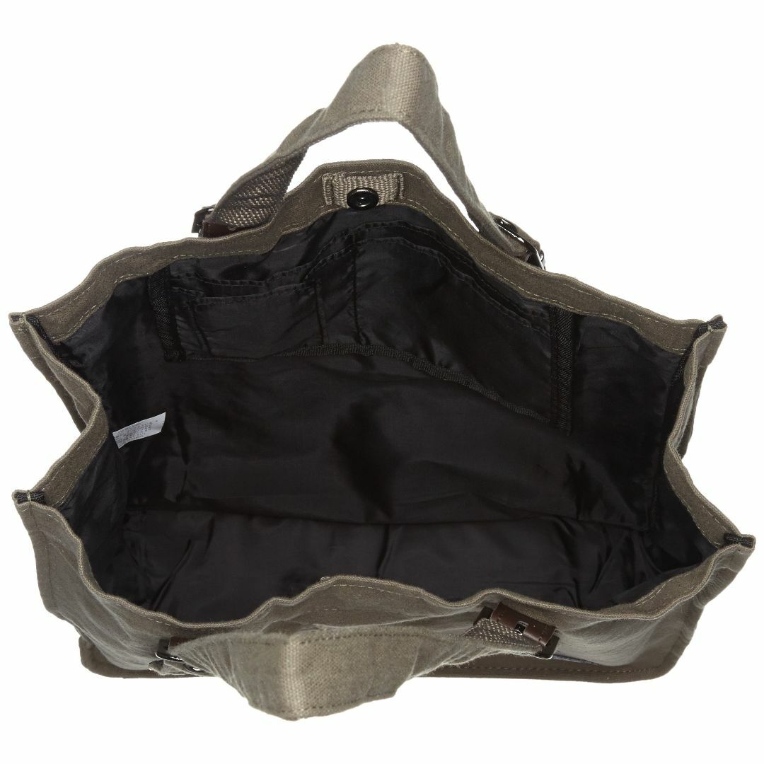 色: カーキ[エーオーティー] カジュアル 縦型トートバッグ(B4対応) メンズのバッグ(その他)の商品写真