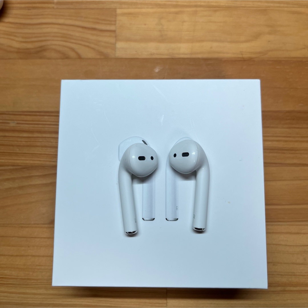 ヘッドフォン/イヤフォンAirPods 第2世代　本体　本体フルセット