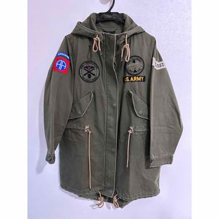 ディーゼル(DIESEL)の【diesel】ディーゼル　ヴィンテージ　コート　パーカージャケット　軍服(ダウンジャケット)