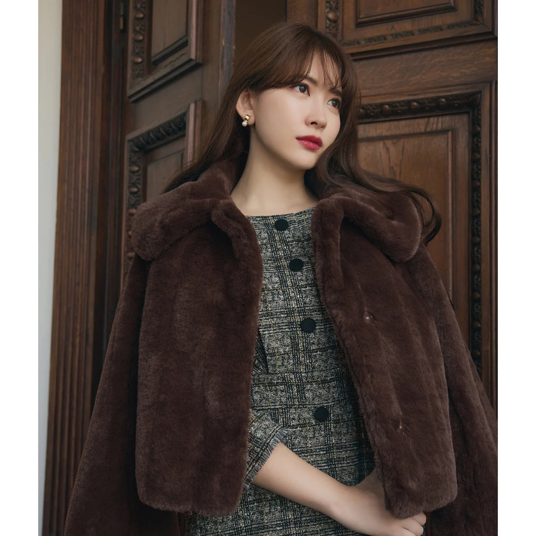 Her lip to - herlipto Winter Love Faux Fur Coat の通販 by 断捨離 ...