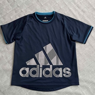 アディダス(adidas)のアディダス　半袖トレーニングシャツ　プラシャツ　Tシャツ　150 ネイビー(Tシャツ/カットソー)