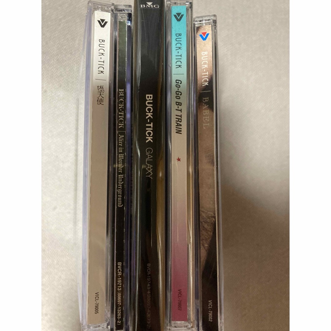 BUCK-TICK バクチク　シングルCD 5枚セット① エンタメ/ホビーのCD(ポップス/ロック(邦楽))の商品写真