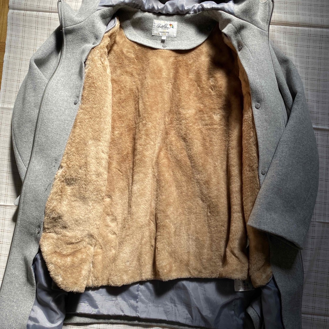 アーノルドパーマー　ハーフコート　サイズL レディースのジャケット/アウター(ロングコート)の商品写真