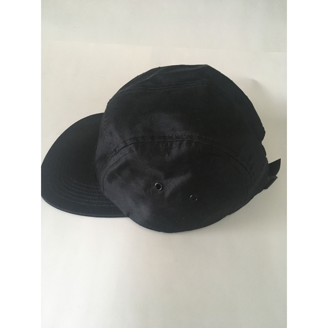 Supreme(シュプリーム)の【美品】Supreme 17AW  RAW SILK CAMPCAP BLACK メンズの帽子(キャップ)の商品写真