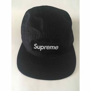 シュプリーム(Supreme)の【美品】Supreme 17AW  RAW SILK CAMPCAP BLACK(キャップ)