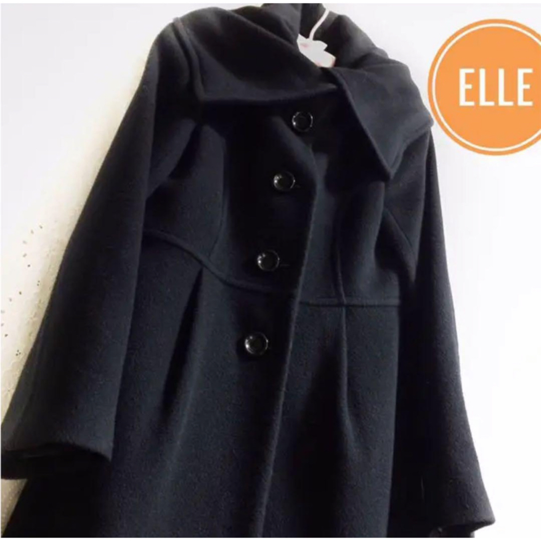 ELLE(エル)のELLE /イトキン/ウールロングコート レディースのジャケット/アウター(ロングコート)の商品写真