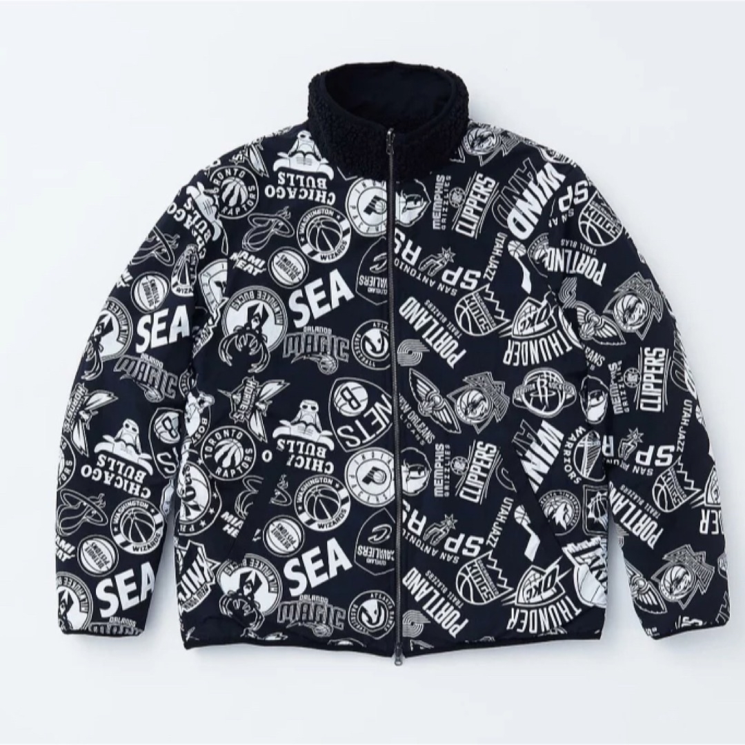 WIND AND SEA(ウィンダンシー)のWIND AND SEA NBA Reversible FleeceJacket メンズのジャケット/アウター(ブルゾン)の商品写真