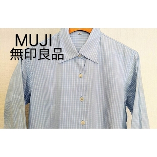 ムジルシリョウヒン(MUJI (無印良品))の無印良品 MUJI 長袖コットンブラウス(シャツ/ブラウス(長袖/七分))