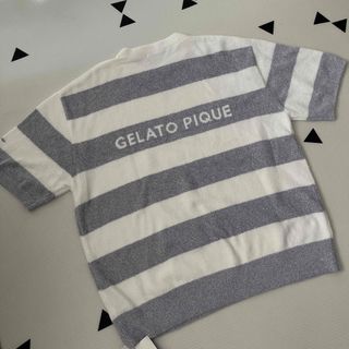 ジェラートピケ(gelato pique)の【GELATO PIQUE HOMME】スムーズィーメランジボーダープルオーバー(ルームウェア)