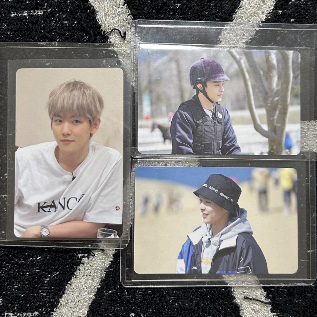 EXO - EXO-CBX あみだで世界旅行 dvd トレカ ベッキョン シウミン