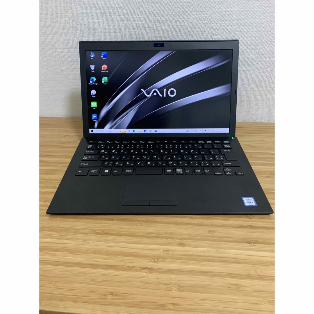 軽量薄型VAIO ノートパソコン Windows10 office2021付