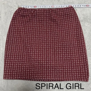 スパイラルガール(SPIRAL GIRL)のSPIRAL GIRL タイトスカート(ミニスカート)