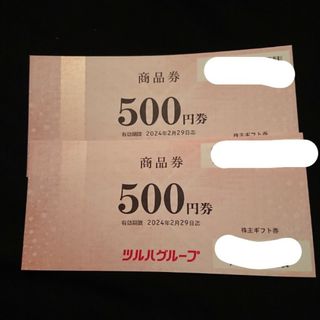 ツルハホールディングス商品券 1000円分(その他)