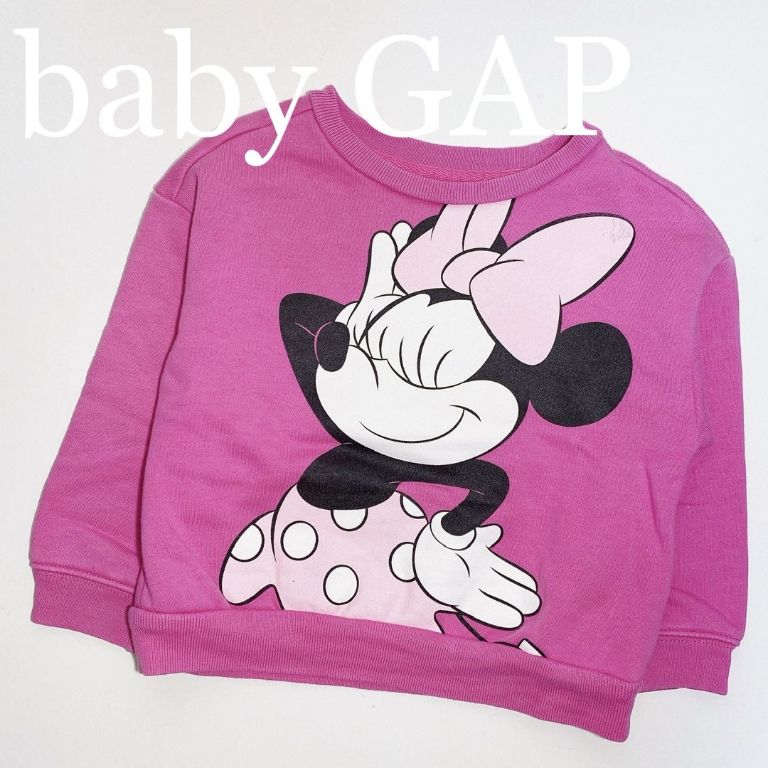 babyGAP(ベビーギャップ)のbaby GAP ベビーギャップ ディズニー デイジー スウェット トレーナー キッズ/ベビー/マタニティのキッズ服女の子用(90cm~)(その他)の商品写真