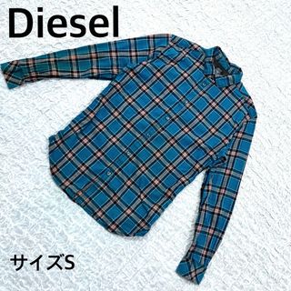 DIESEL ディーゼル コットンガーゼ ドットシャツ M 国内正規品