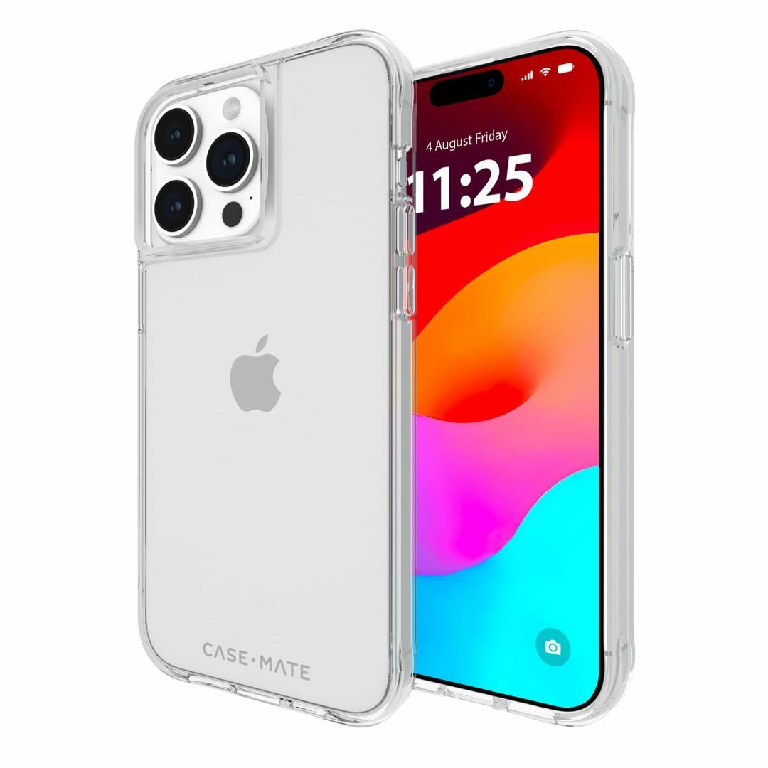 【Case-Mate】iPhone15ProMax ケース〔抗菌 耐衝撃〕iPh