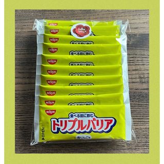 ニッシンショクヒン(日清食品)のトリプルバリア10包　青リンゴ味(その他)