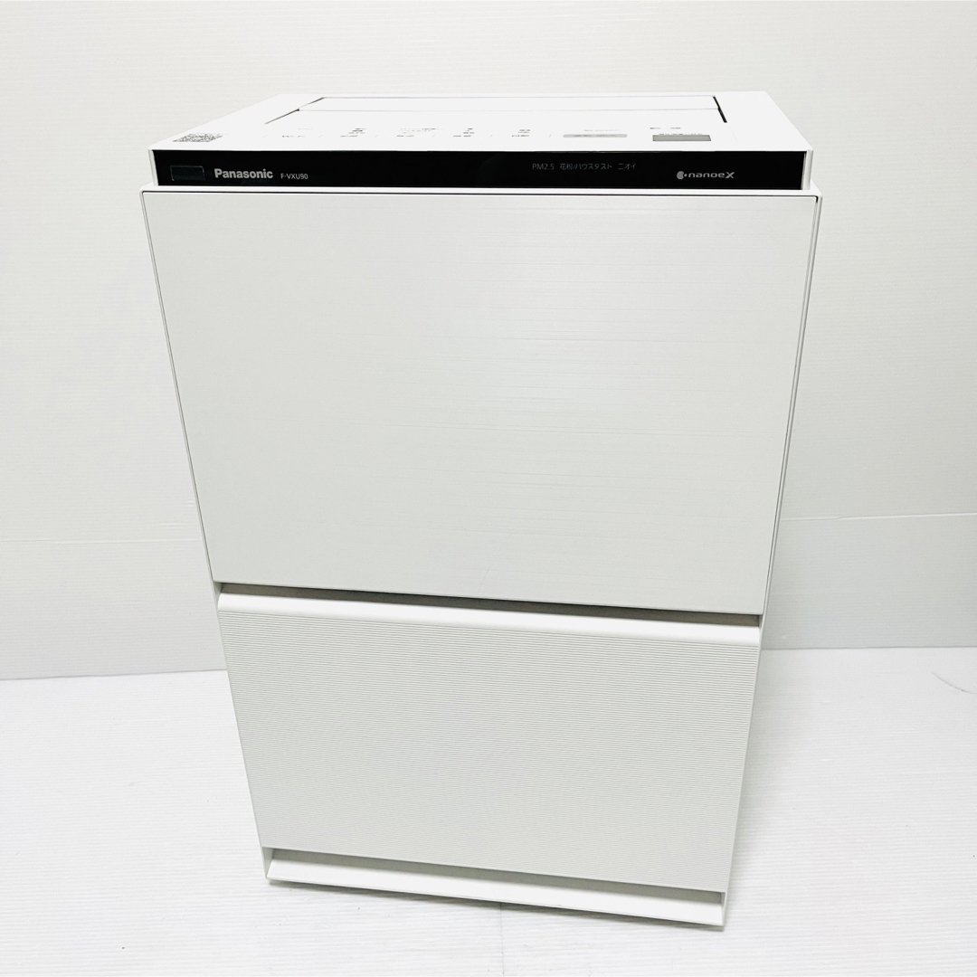 Panasonic 加湿 空気清浄機 F-VXU90-W-