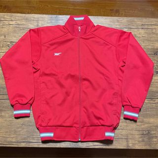 オールド 90’ アシックス トラックジャケット マルチカラー サイズXL