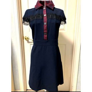 maje - 【期間限定セール】maje  ワンピース COLLEGE-STYLE DRESSの ...