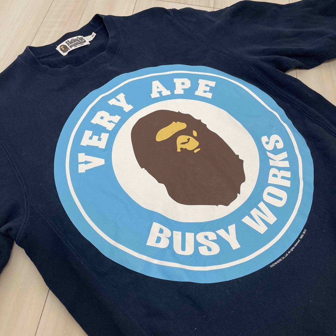 A BATHING APE - VERY APE BAPE スウェット【ベリーエイプ A BATHING APE - VERY APE BAPE スウェット【ベリーエイプ